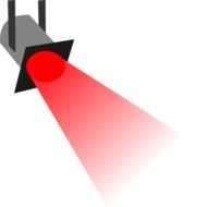 Disco Light Red 2 At Clkercom Vector Online
