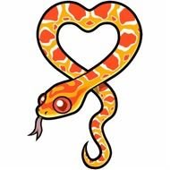 Cartoon Corn Snake Reverse Okeetee Photo Sculptures Zazzle