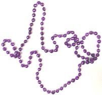 purple beads as a picture for clipart