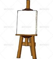 Stock Vector Graphicriver Easel 5389967 &amp;187 Dondrupcom