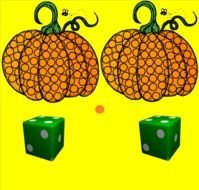 pumpkin and dices