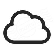 Cloud Icon For Pinterest