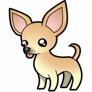 drawing of a small dog