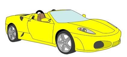 Ferrari F430 drawing