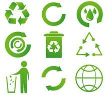 Recycle Icon drawing
