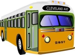Clip Art of the bus