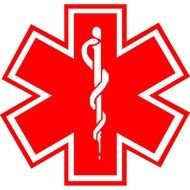 Clipart of star of life logo