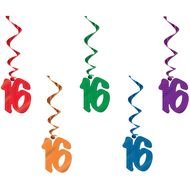 16th Birthday Cakes Sweet 16 Card Happy