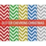 Red chevron for christmas