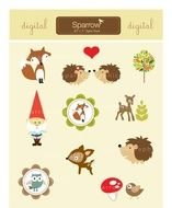Creatures Png Print Candee Baby Koch Pinterest