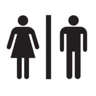 Female Bathroom W o Boarder At Clkercom Vector