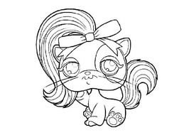 Images Of Littlest Pet Shop Coloring Pages Color Page Serbagunamarine