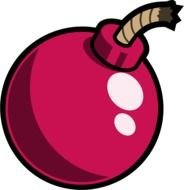 Cartoon Bomb as a graphic image