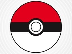 clipart of the Poke Ball