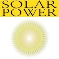 Solar Power Icon drawing