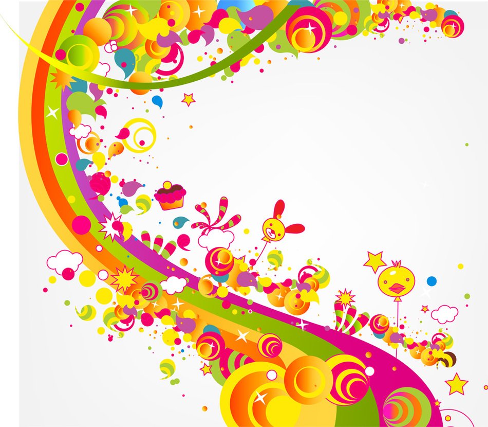 Colorful Banner drawing