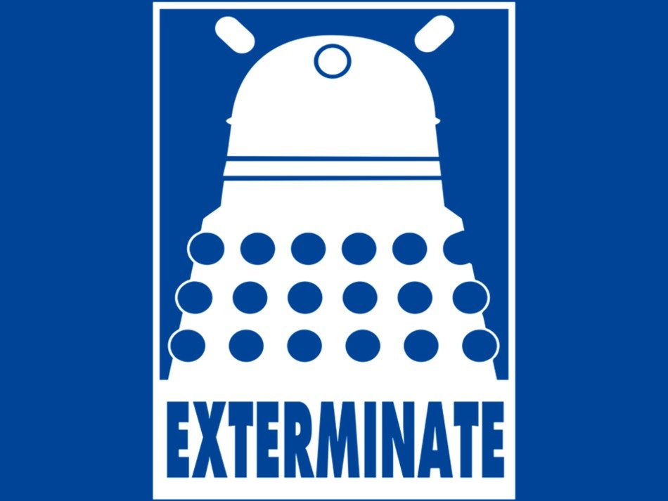 Exterminate as a picture for a clipart
