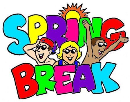 Clipart of Spring Break