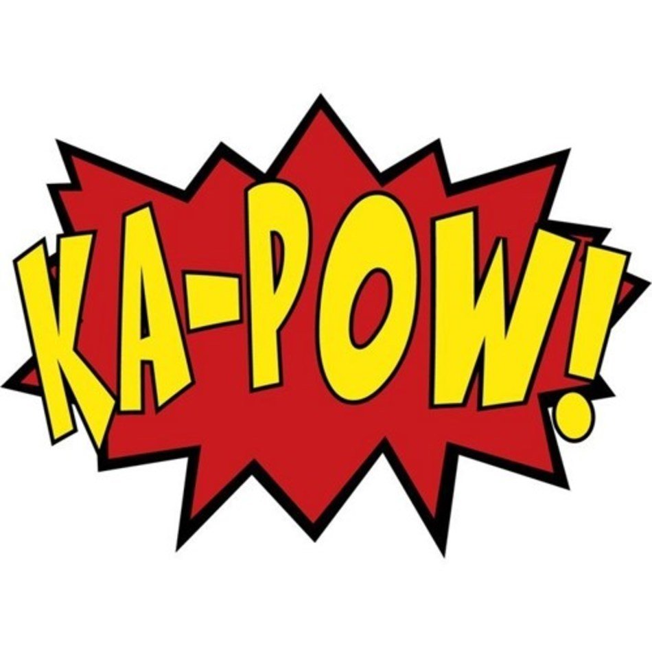 Mini Comic Sound Effect Decals Boom Zam Ka Pow Wilsongraphics