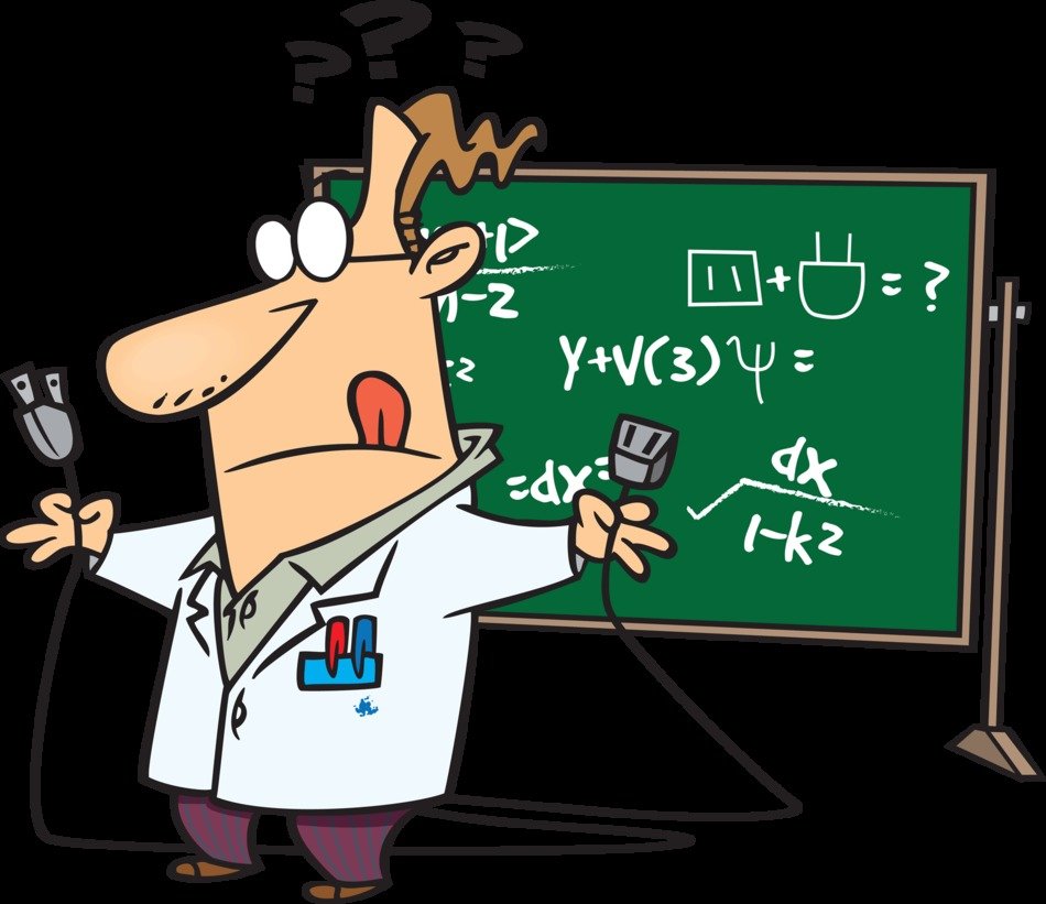 Scientist And Plugs drawing