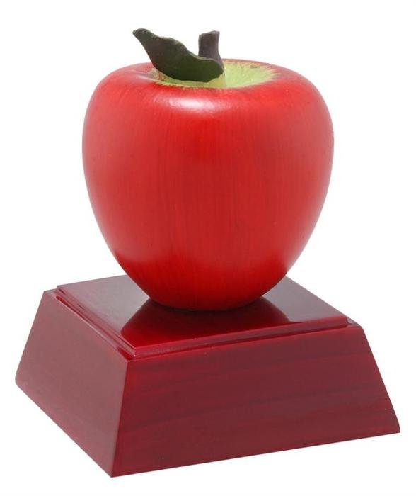 ststue red apple drawing