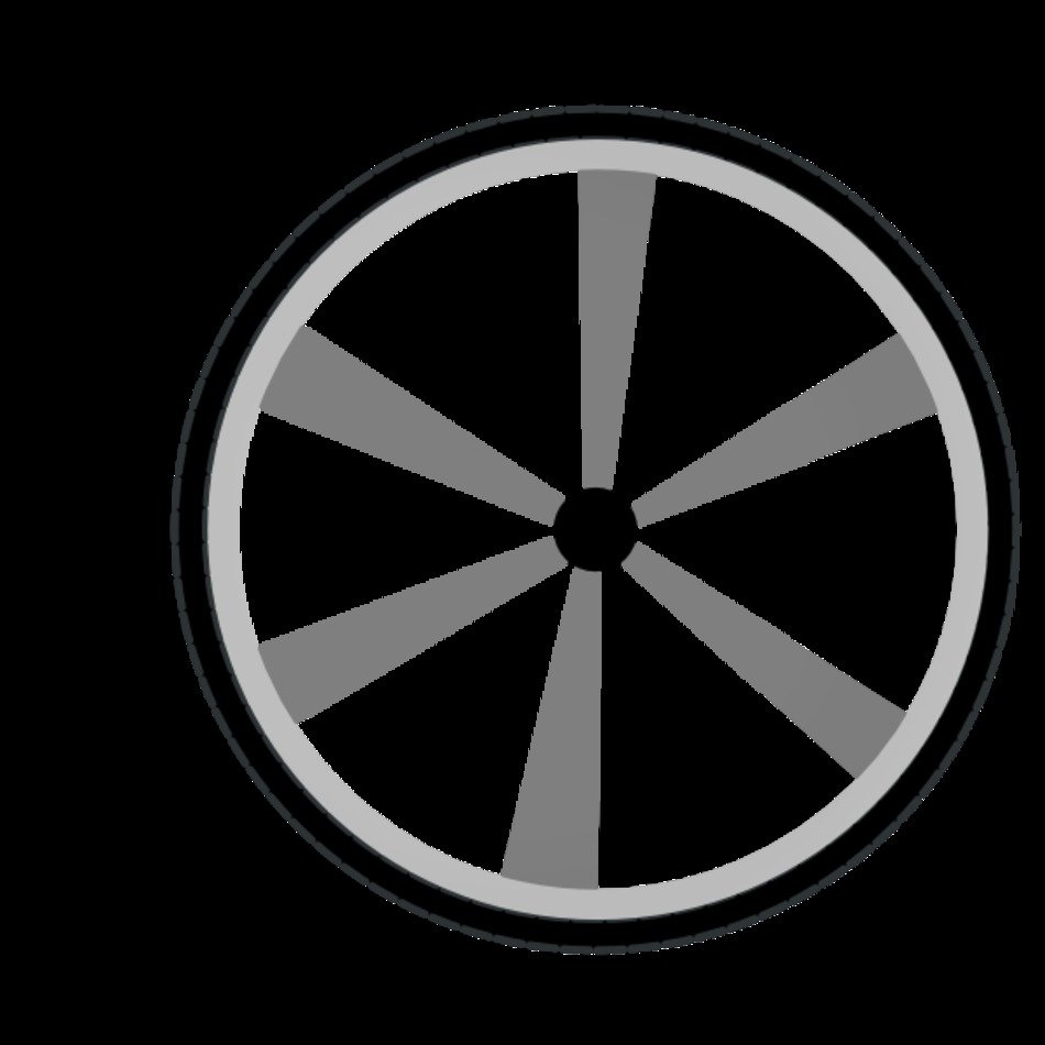 Wagon Wheel Gray At Clkercom Vector Online