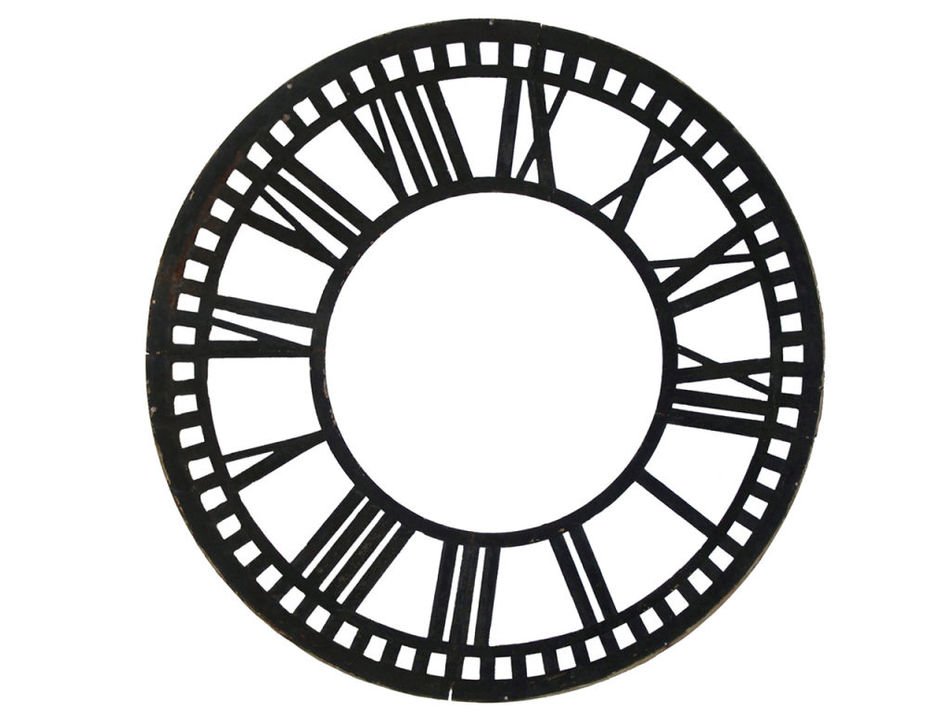 İllustration of Cast Iron Clock