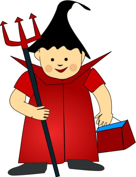 Clip art of Halloween Costume