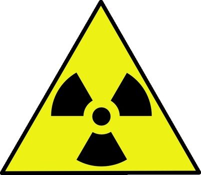 Nuclear Zone Warning Sign At Clkercom Vector
