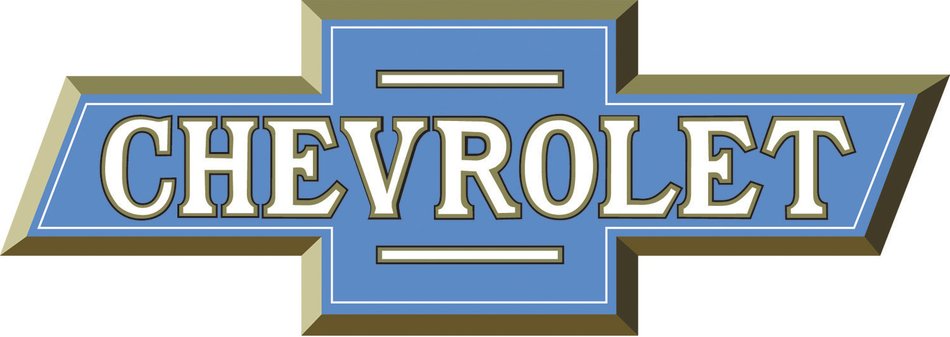 Chevrolet blue logo drawing