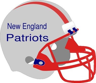 New England Patriots Helmet At Clkercom Vector