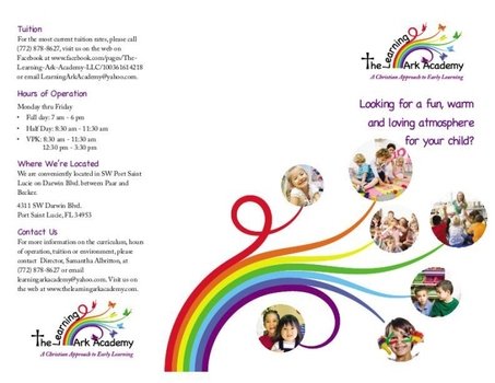 Preschool Identity Logo Brochure & Flier