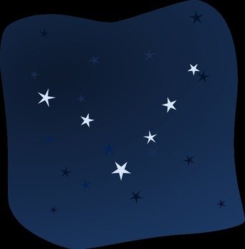Stars In The Night Medium 600pixel Vector