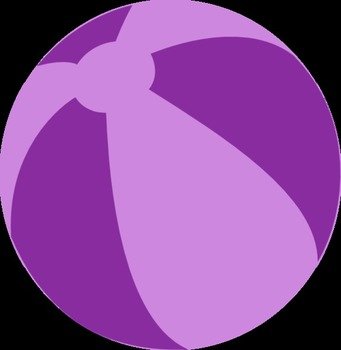 Vector Sand Ball Beach Hight Image clipart