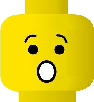 Pitr Lego Smiley Shocked Scalable Vector Graphics Svg