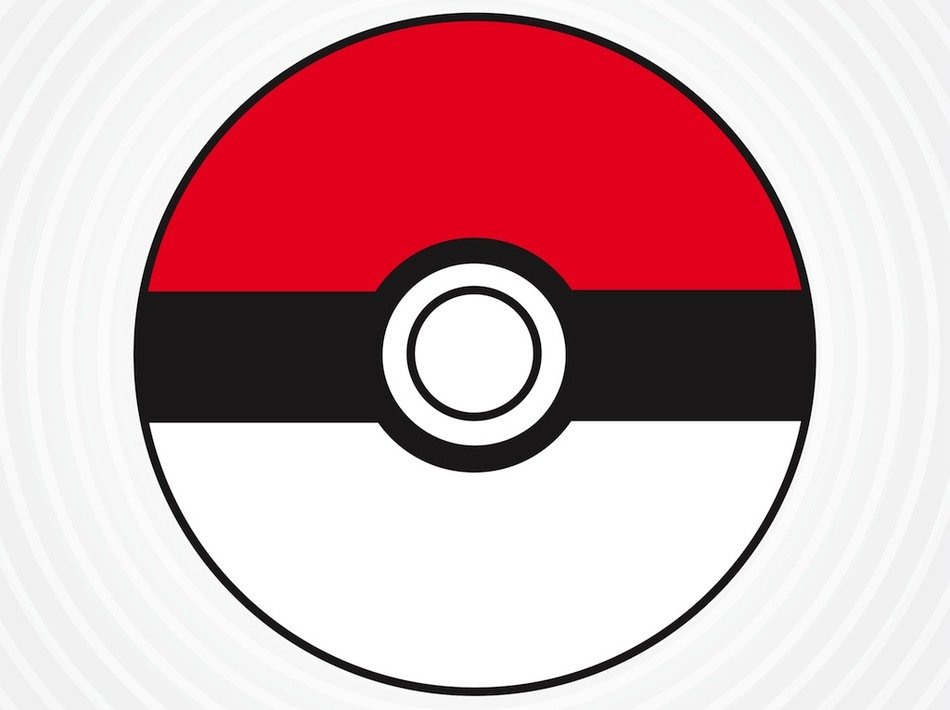 clipart of the Poke Ball