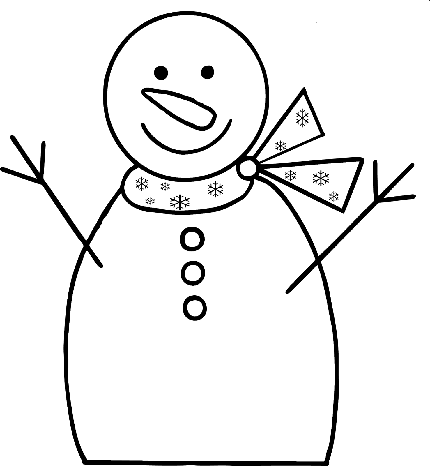 Funny snowman as picture for clipart free image download
