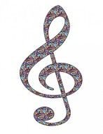 Treble Clef Nebula Right Click Image &amp; Save
