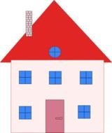 Clip Art 106407 Colonial House Home Real Estate Hightpng