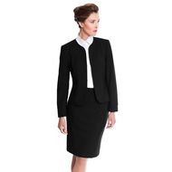 young woman in a business suit as a picture for clipart