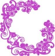 Decorative Wreath At Clkercom Vector Online