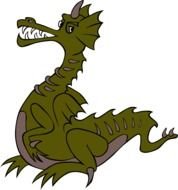 Green Dragon At Clkercom Vector Online Royalty