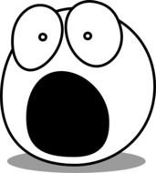 Buddy Frightened At Clkercom Vector Online