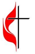 cross and fire flame