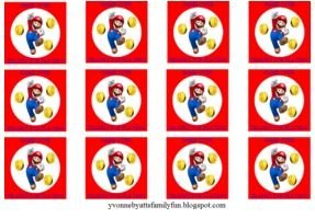 Super Mario Bros game over, drawing