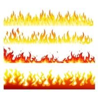 Seamless Flame drawing