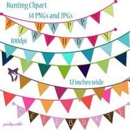 Bunting drawing