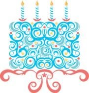 Happy Birthday Border clipart