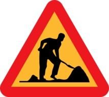 Road Work Under Construction At Clkercom Vector N2