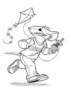 Stuart Little mouse drawing